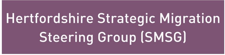 Hertfordshire Strategic Migration Steering Group Heading